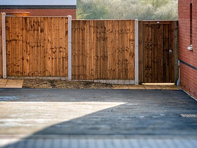 A Decorative Garden Fencing Installation